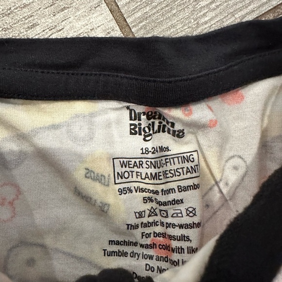 Construction Valentines Theme Toddler Bamboo Shortie - Picture 2 of 2